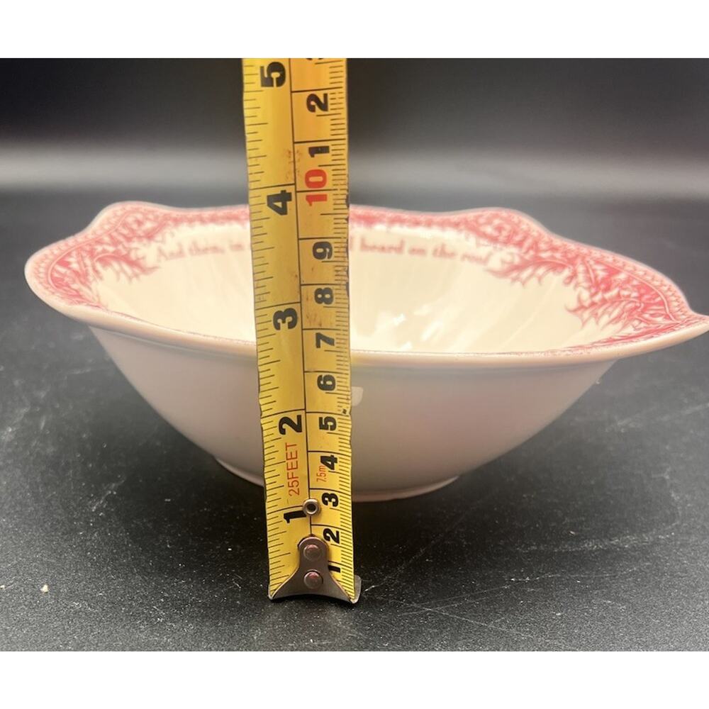 Johnson Brothers Twas the Night Before Christmas Vegetable Serving Bowl Retired - Picture 8 of 8